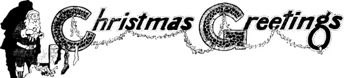Vintage Christmas greetings