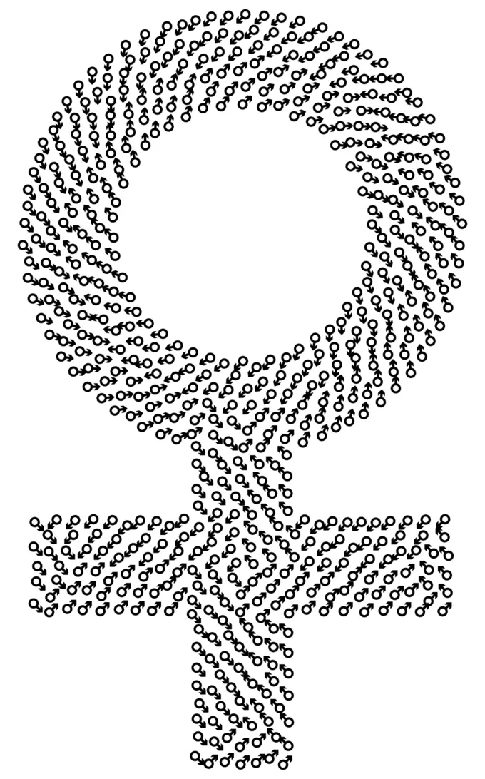 Men in women Symbol