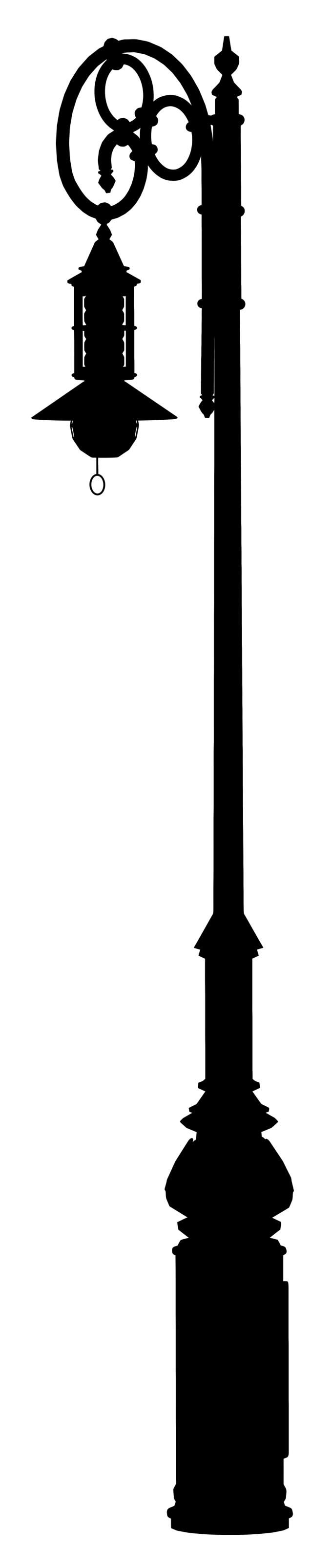 Vintage street lamp image