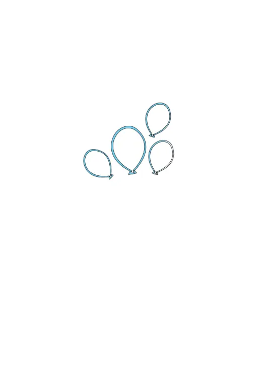 Blue balloons