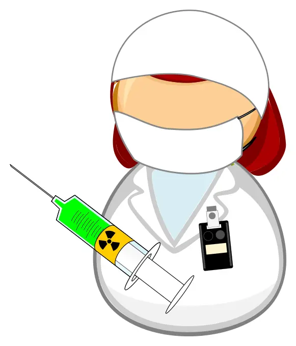 Nuclear medicine worker