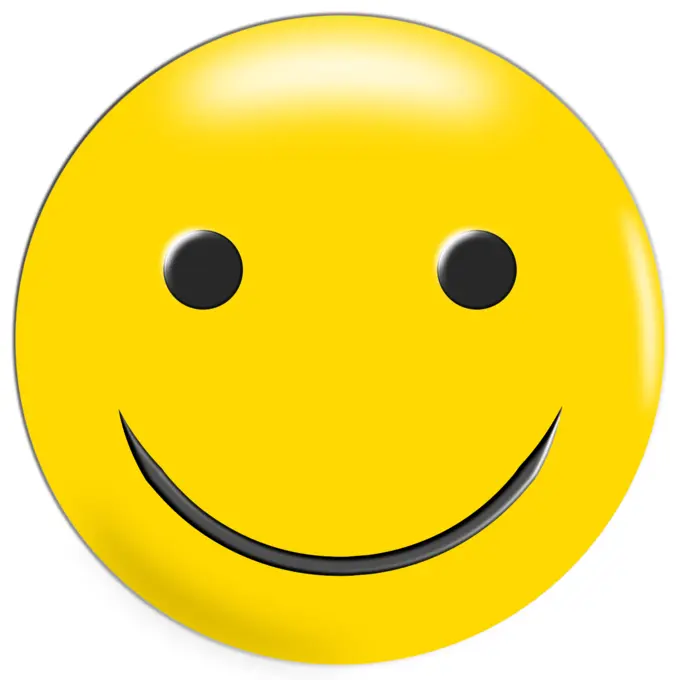 Simple yellow smiley