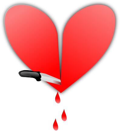 Broken-hearted man