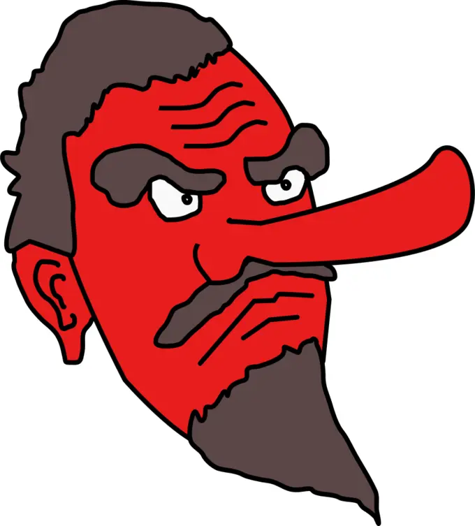 Red face