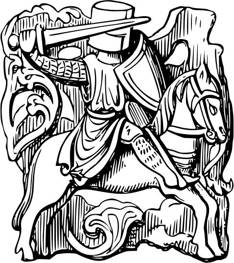 Medieval chess pawn