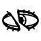 Non-visible layer icon