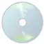 CD icon with reflection vector image