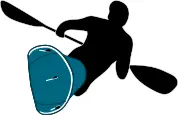 Waveski sport logo vector clip art