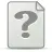 Unknown document icon vector drawing