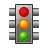 Traffic light vector graphics