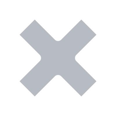 Vector image of a stop cross icon