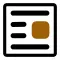 Color wordprocessing file type sign vector drawing