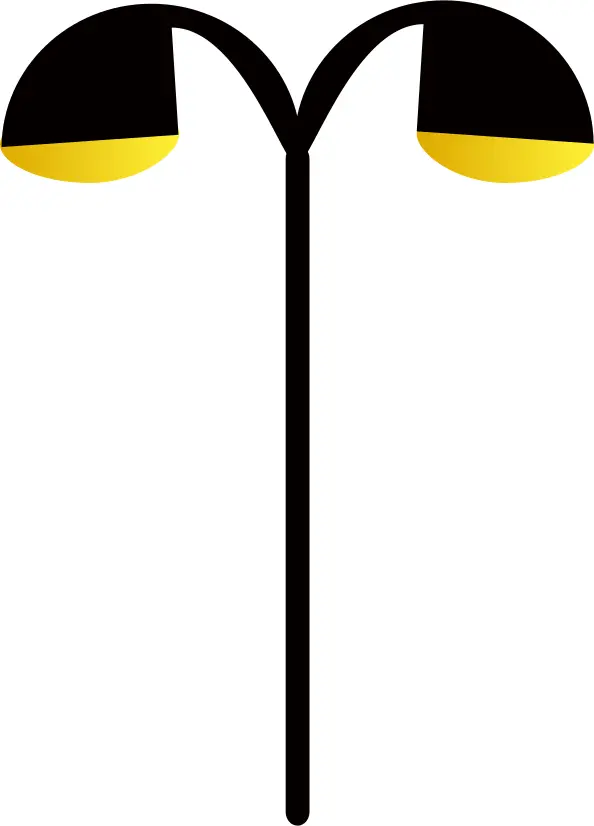 Street lamp vector clip art