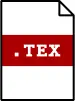 Tex file type computer icon vector graphics