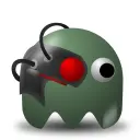Game baddie Borg vector image