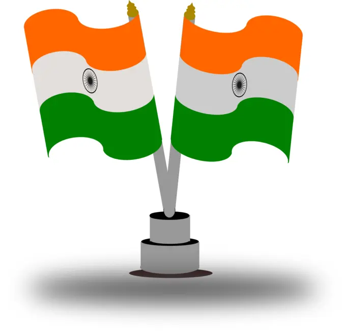 Indian Flag Vector Image