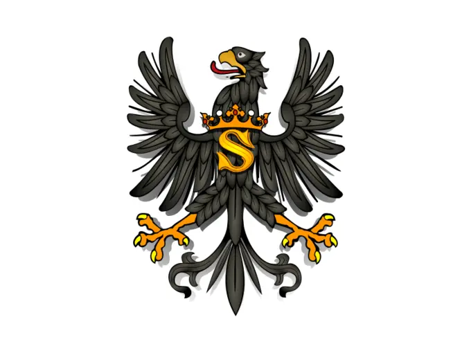 Flag of Ducal Prussia vector image