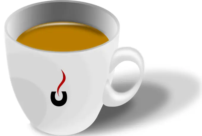 vector graphics of cup of espresso coffee