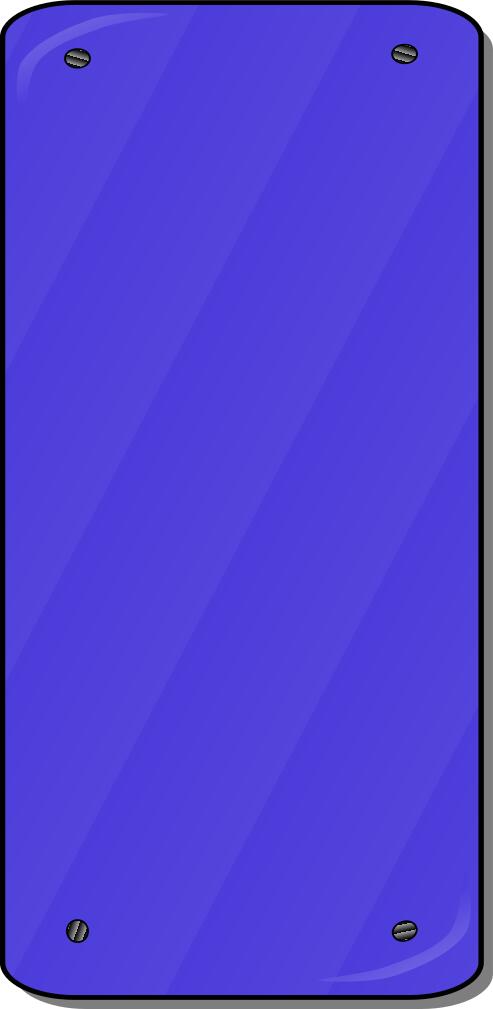 Blue pane vector image