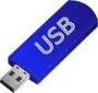 USB memory stick vector clip art