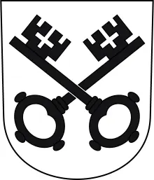 Dorf oat of arms vector graphics