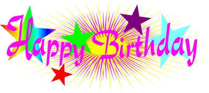 Happy birthday vector illustration