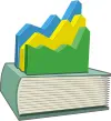 Statistic s book vector image