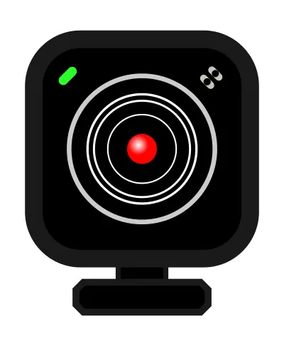 Webcam vector image
