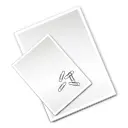 Paper and paperclips vector illustration