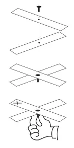 Diagram of construction of a Magic Carpet