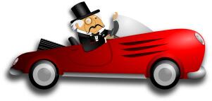 Distinguished Gentleman Driver Vector