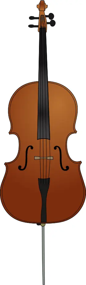 Cello vector image
