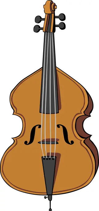 Vector image of cello