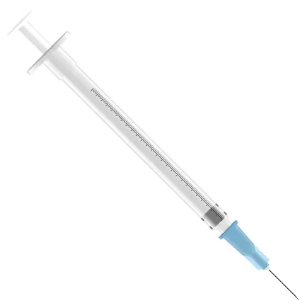 Syringe vector image
