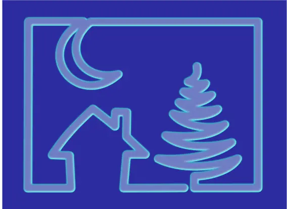 Christmas picture vector