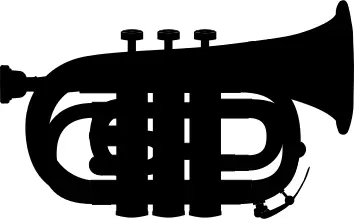 Pocket Trumpet Vector