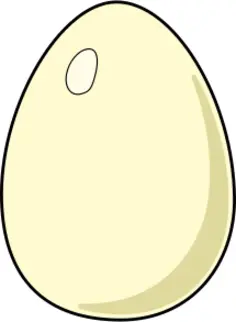 white egg