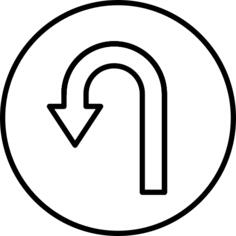 U turn