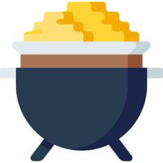 Gold pot