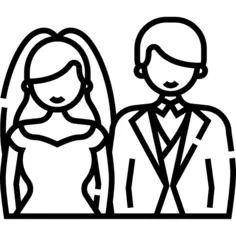 新婚夫妇