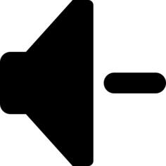 音量减小