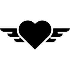 Heart wings