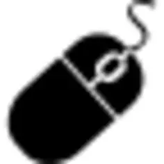 Mouse computer with cable