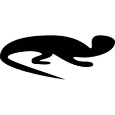 Lizard Facing Right