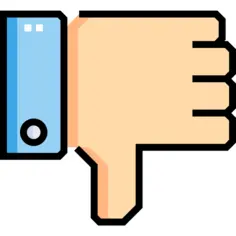Thumbs down