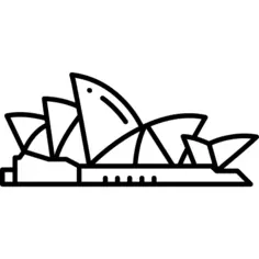 Sydney Opera House Side View