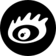 Sina social logo of an eye