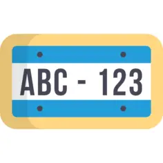 License plate