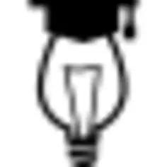 Graduation idea bulb and cap