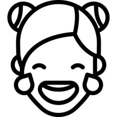 Girl Laughing to Tears